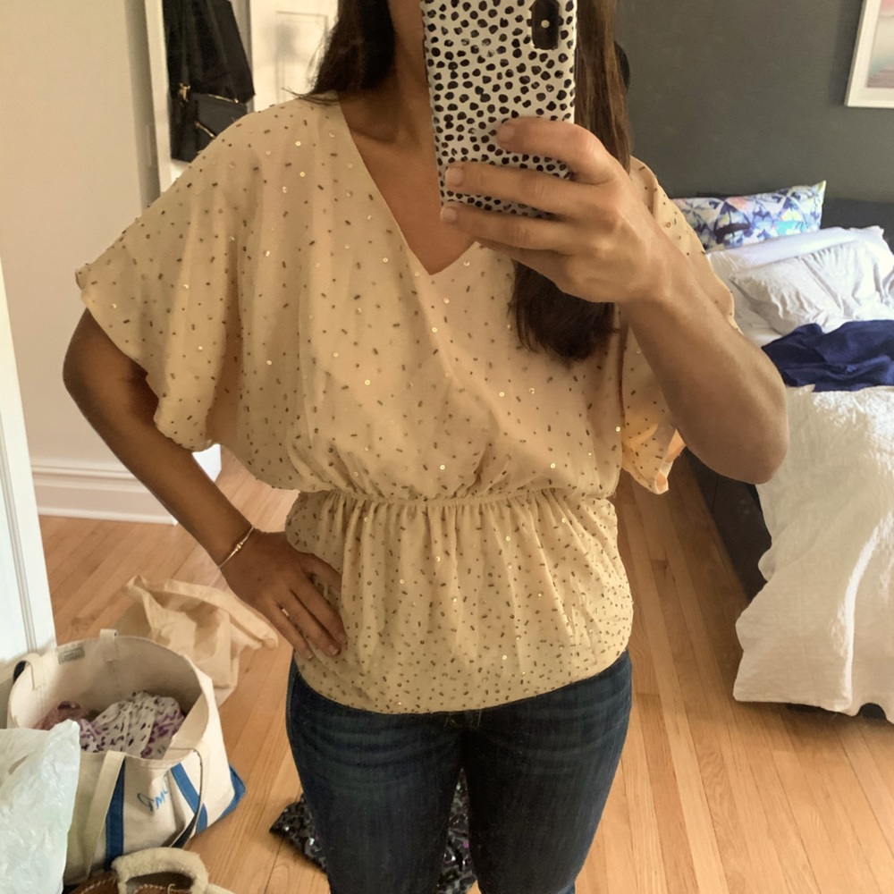 Sequenced Alice + Olivia shirt